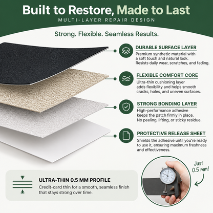 Self-adhesive Leather Repair Patch