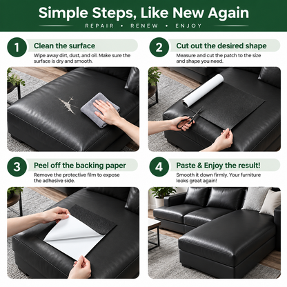Self-adhesive Leather Repair Patch