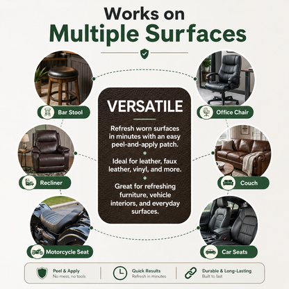 Self-adhesive Leather Repair Patch